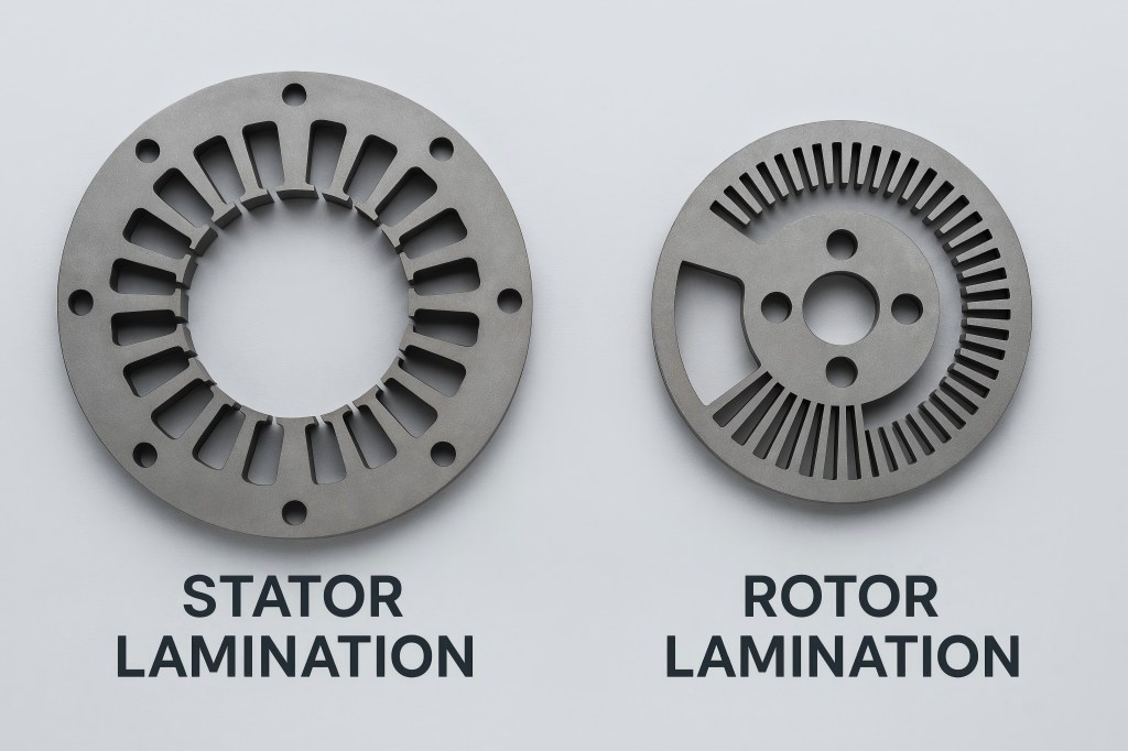 Stator Lamination vs Rotor Lamination