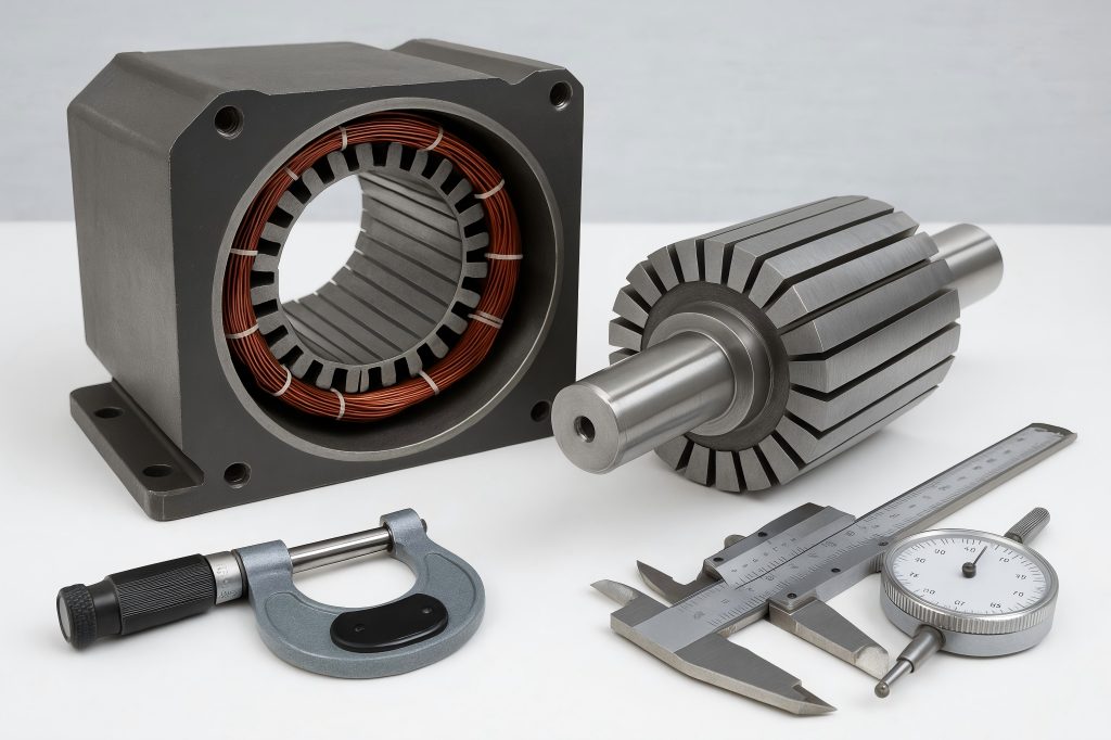 Induction Motor Stator and Rotor Tolerances