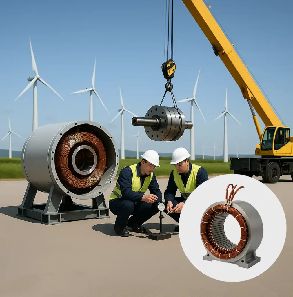 Generator Stator and Rotor Customer Case