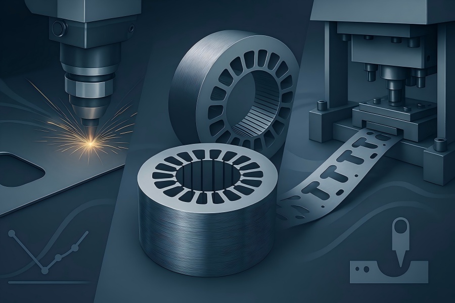 Rotor and Stator Stacks