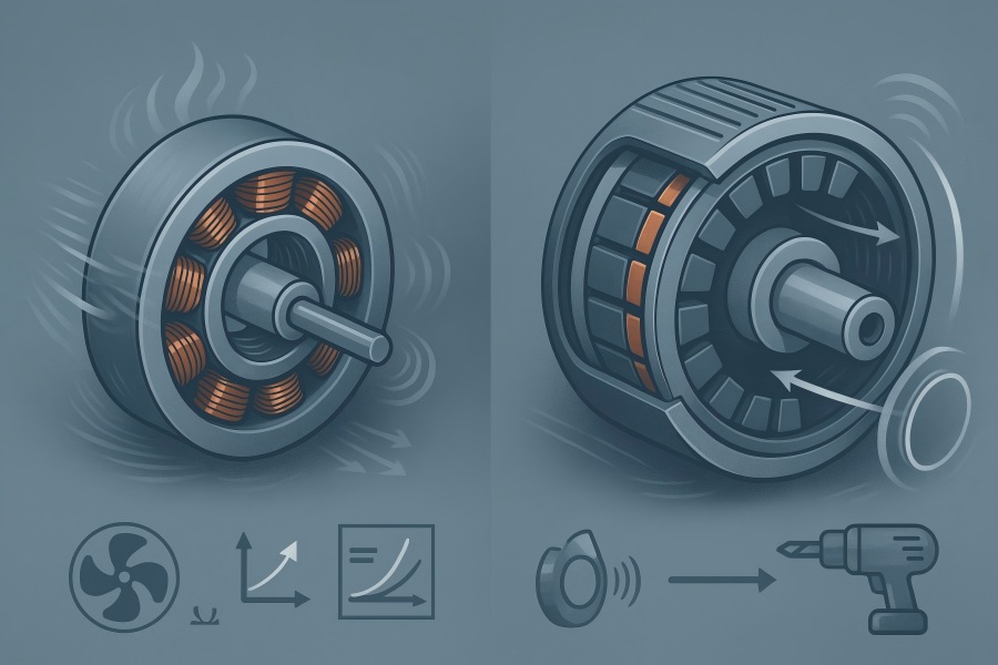 Stator and Rotor Design of BLDC Motors