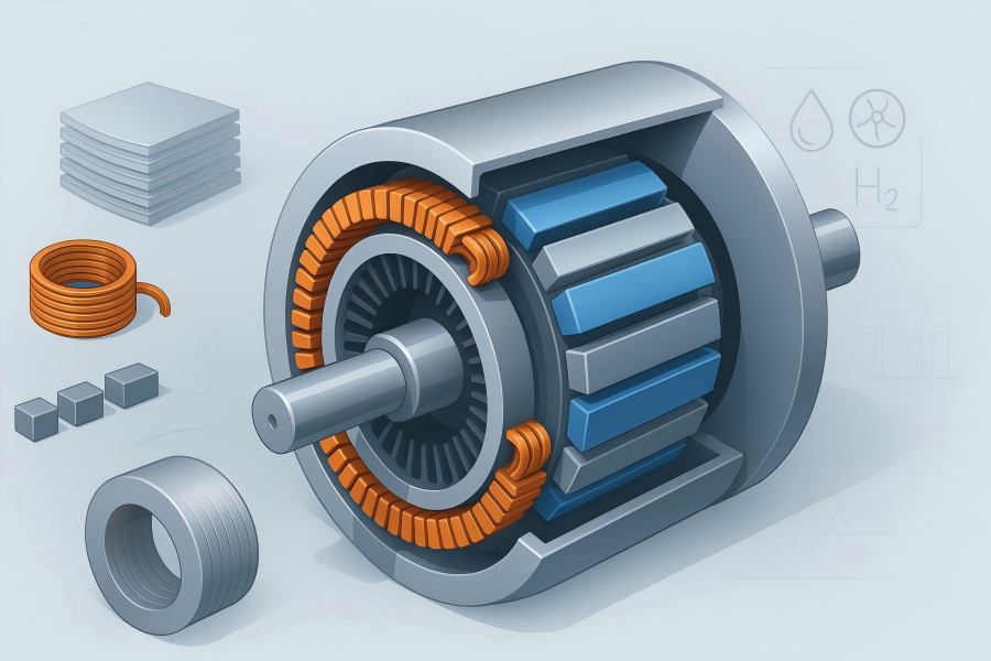Generator Stator and Rotor