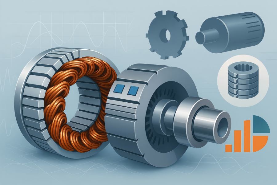 Generator Stators and Rotors
