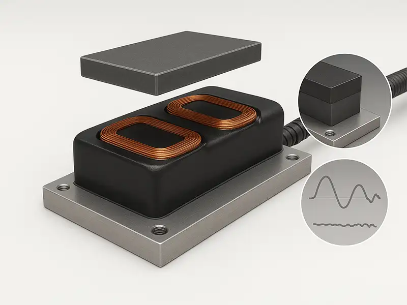 Demir Destekli (Yuvasız) Lineer Motor Statoru