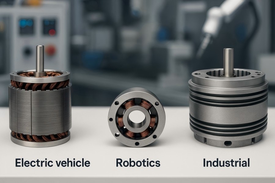Stator Lamination Stacks for EVs, Robotics, and Industrial Drives