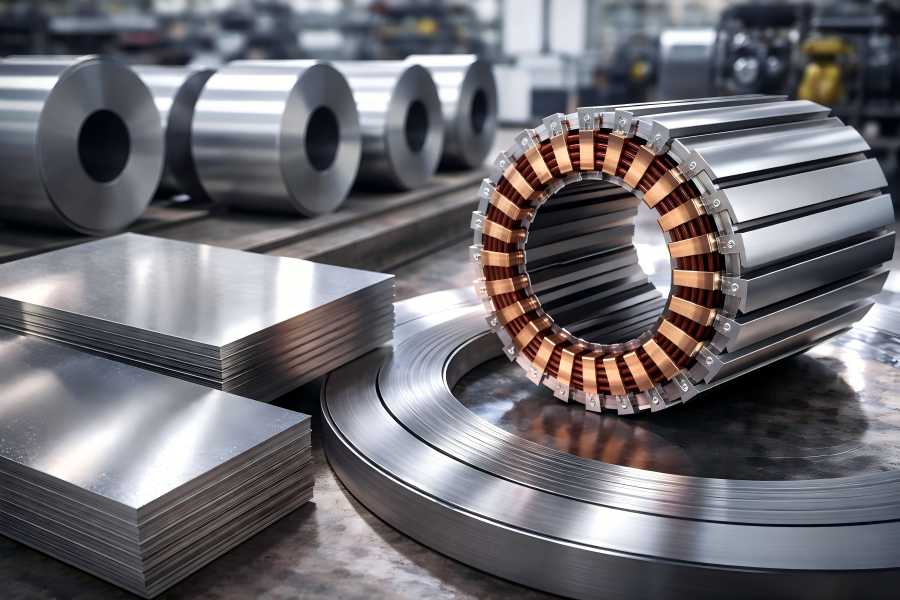 Advanced Silicon Steels for Motor laminations