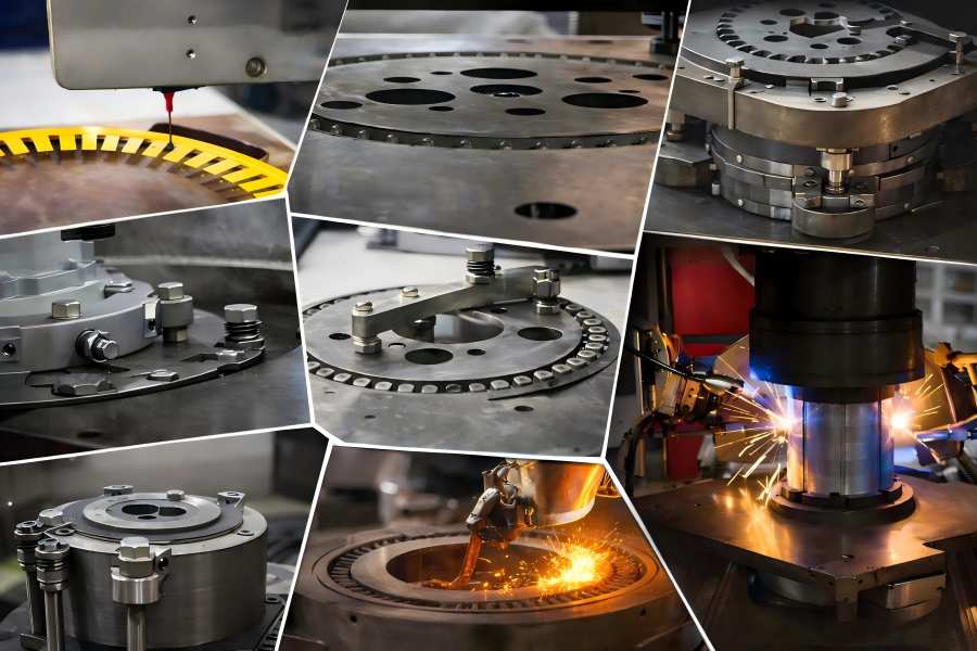 Motor Lamination Stacking Methods