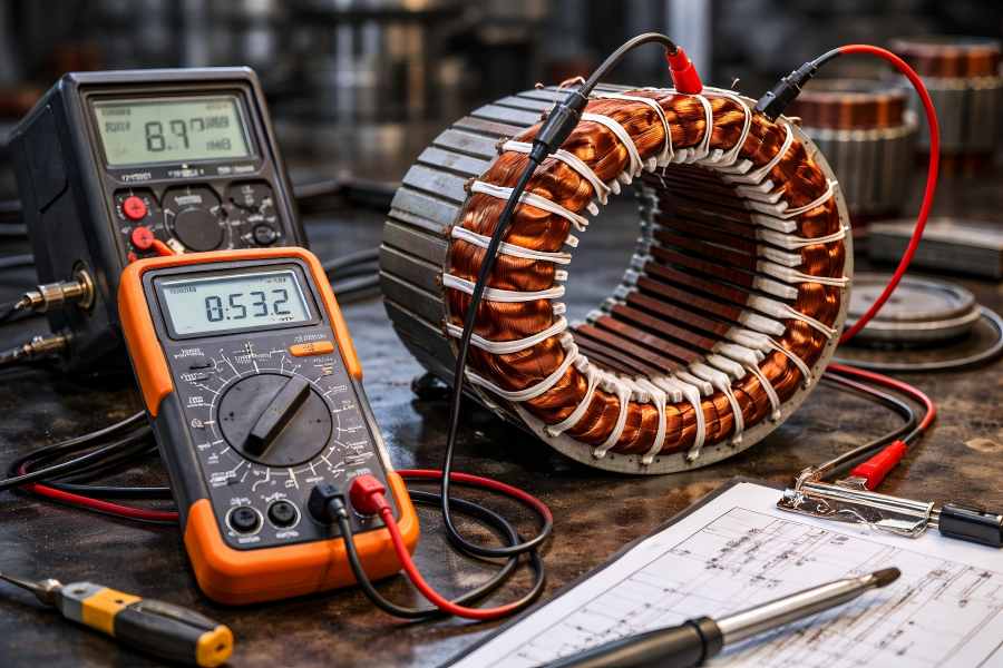 Detect Faulty Motor Windings