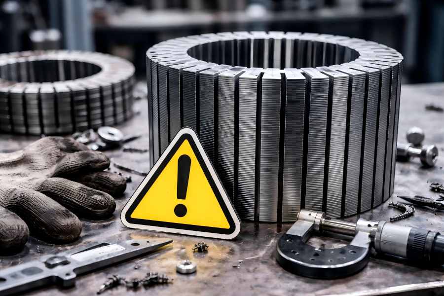 Lamination Stack Assemblies Manufacturing Mistakes