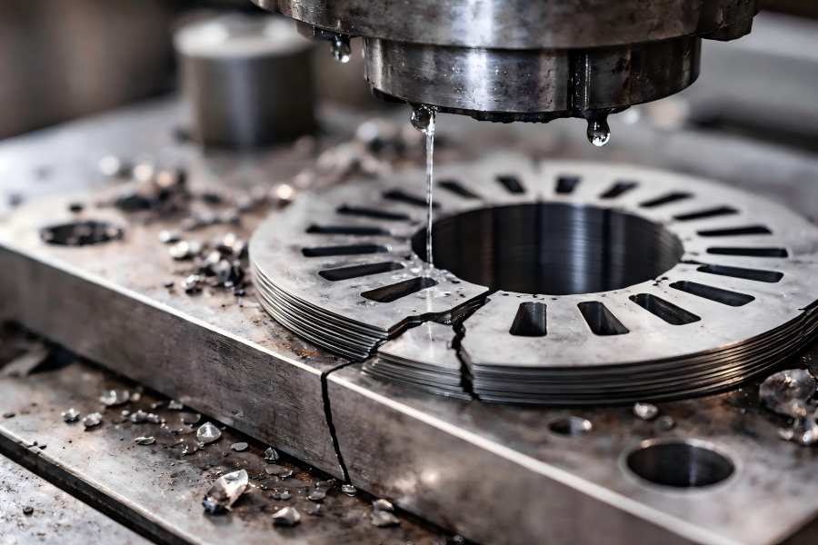 Motor Lamination Cracking and Edge Fractures