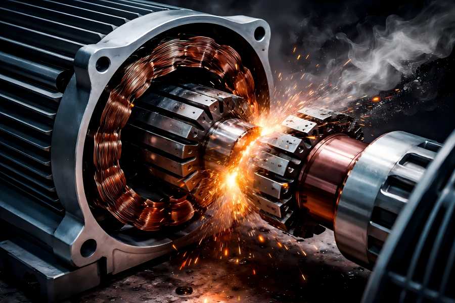 Motor Stator and Rotor Misalignment